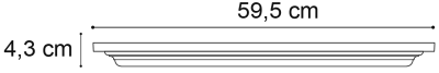 Кессон Orac Decor F30 (595x43x595_мм)